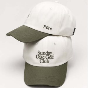 Pure White-Green Cap